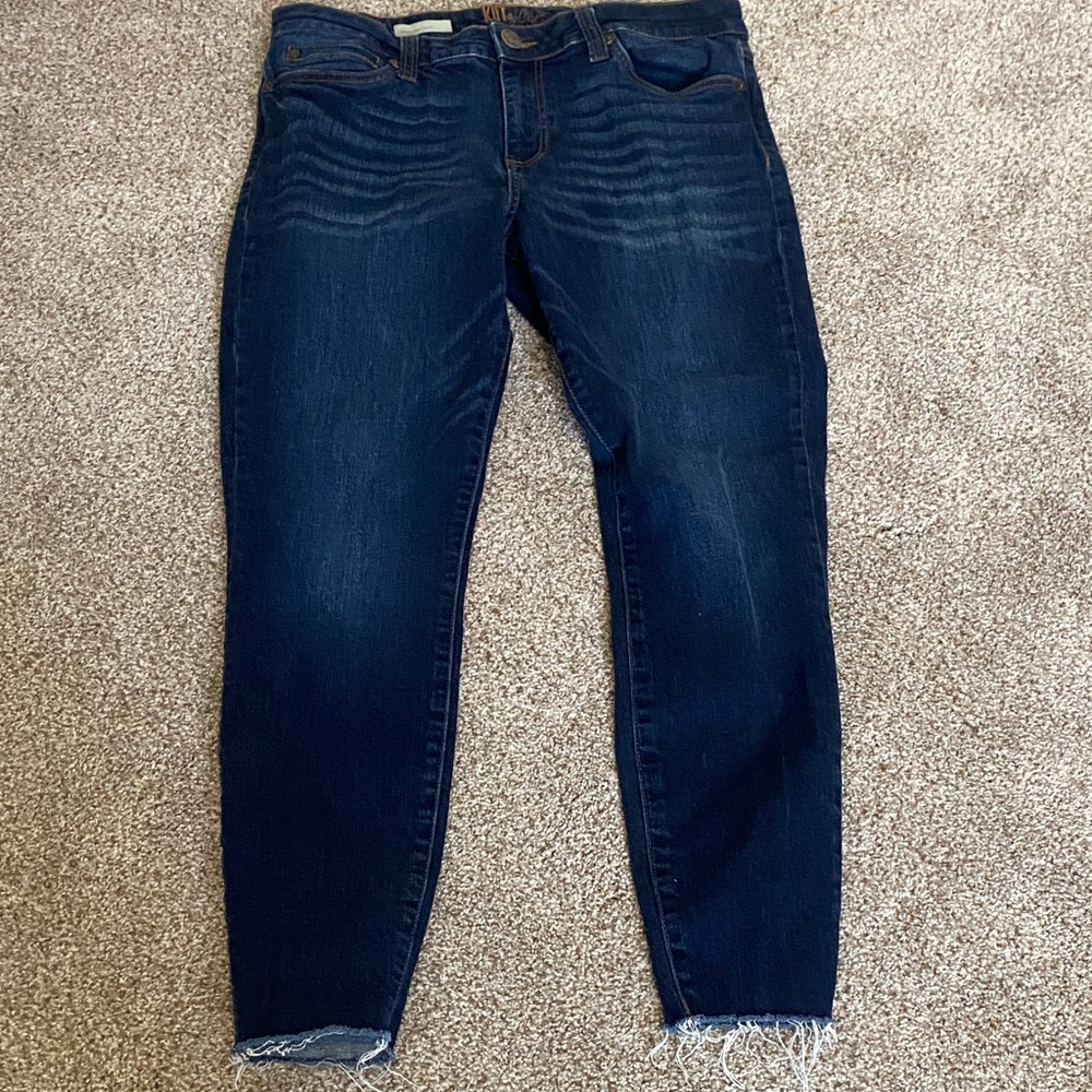 Kut from the Kloth-Carlo Ankle SkinnyJeans